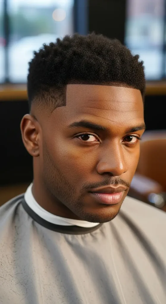 Afro Crew Cut Buzz