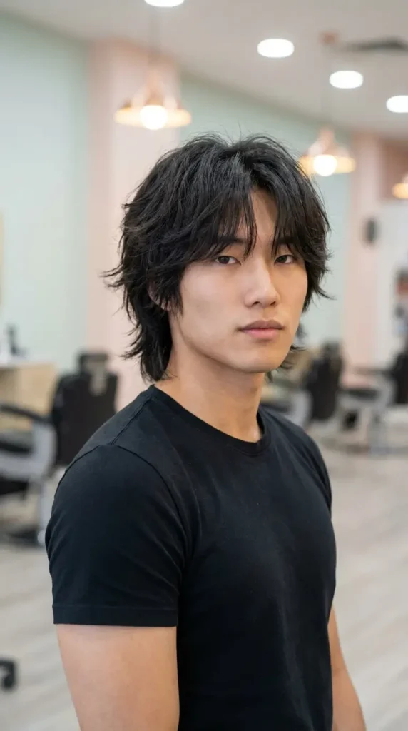 Asian Wolf Cut