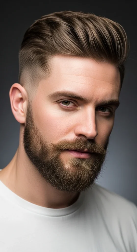 Brush Cut (#5-#6) + Goatee