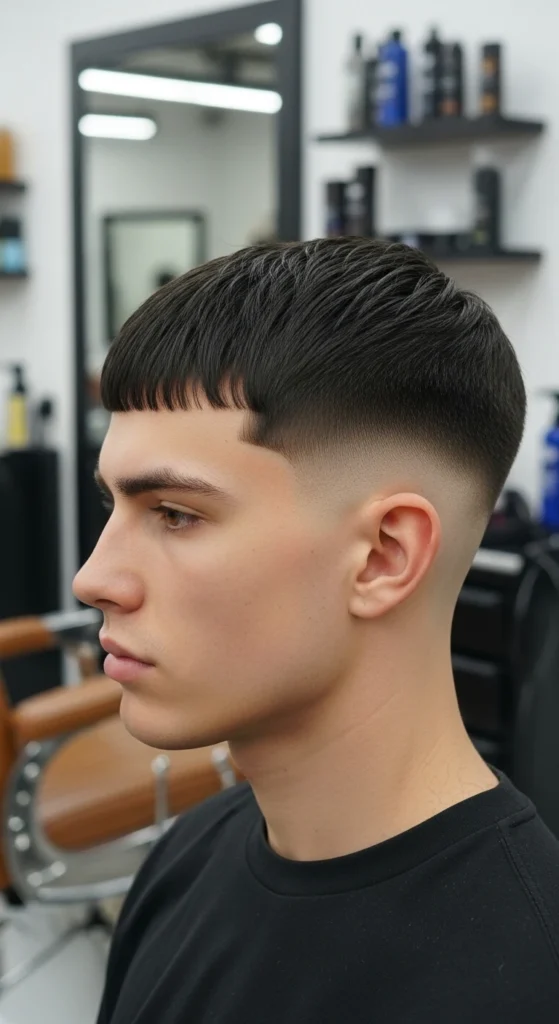 Caesar Drop Fade