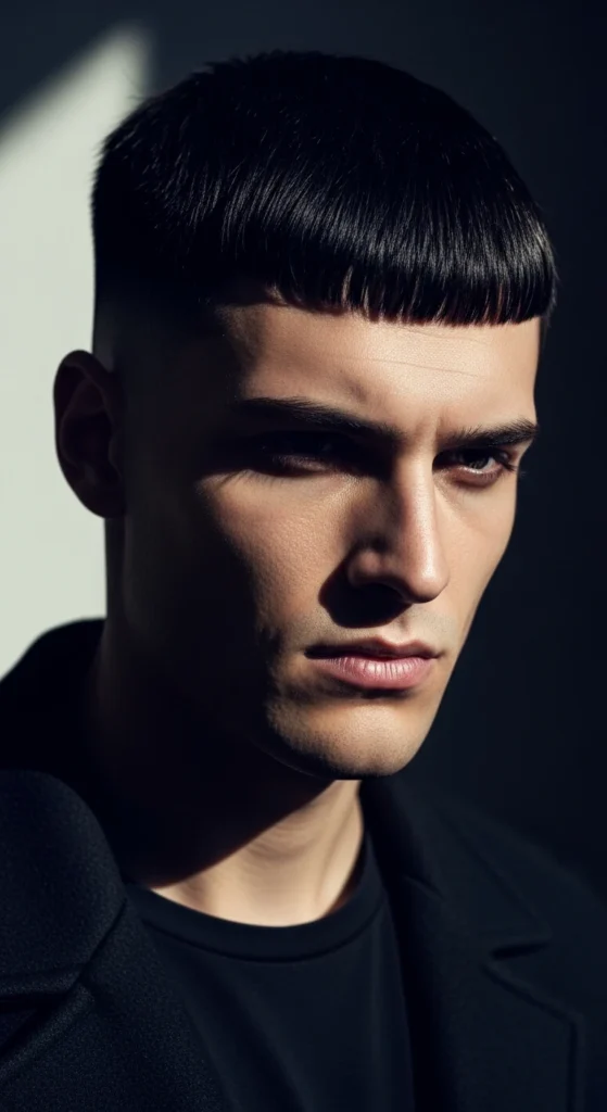 Dark Caesar Cut