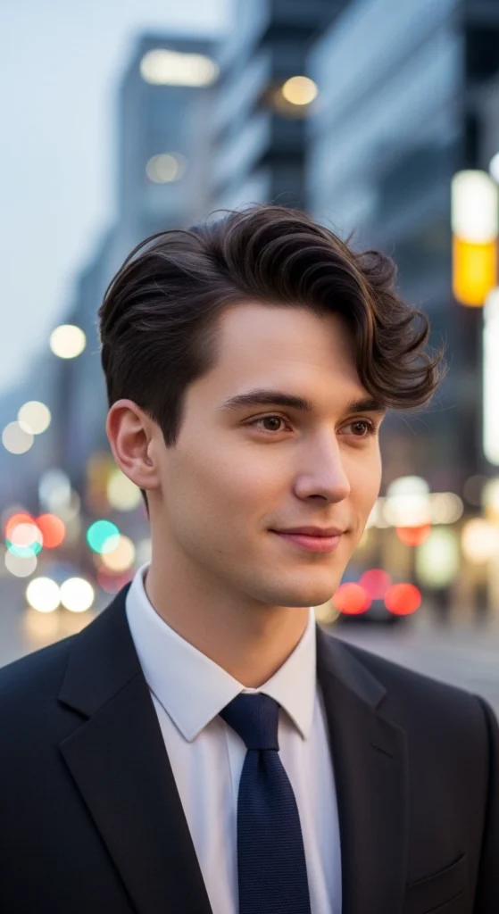 Korean Side Part