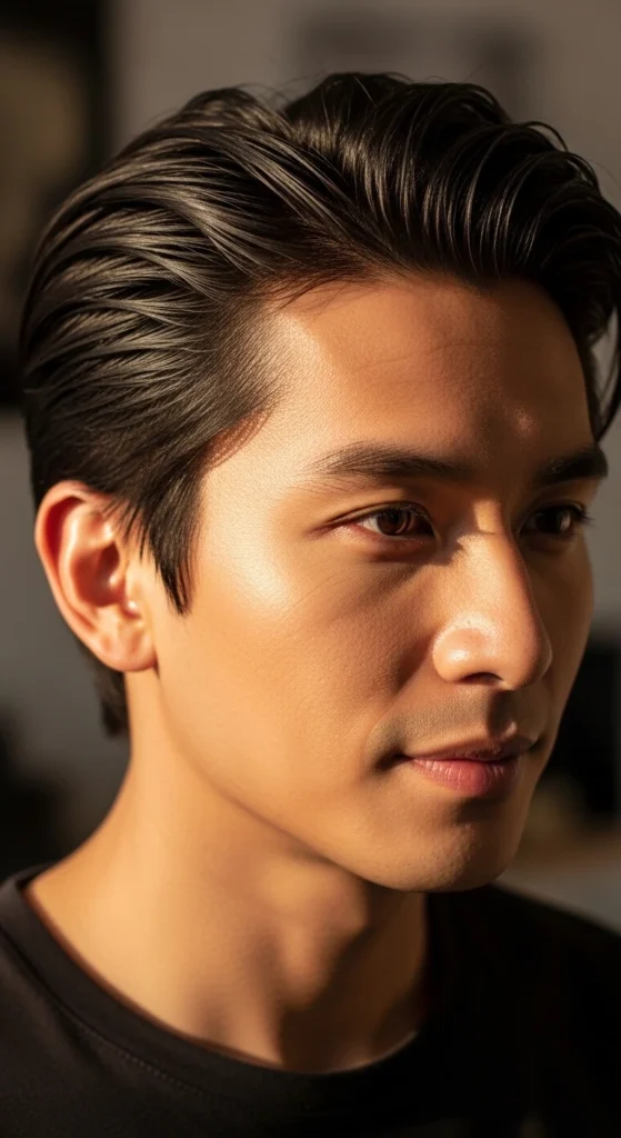 Korean Slick Back
