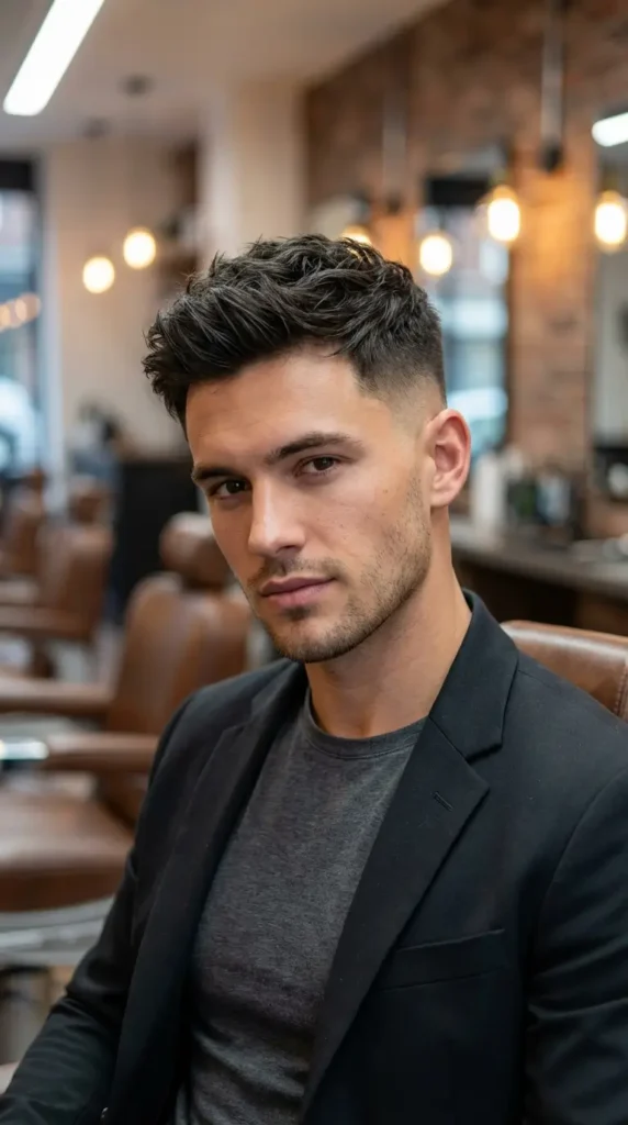 Low Taper Skin Fade