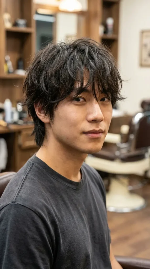 Messy Wolf Cut