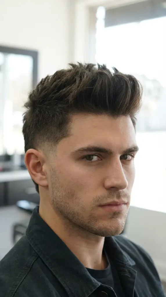 Burst Fade Mohawk