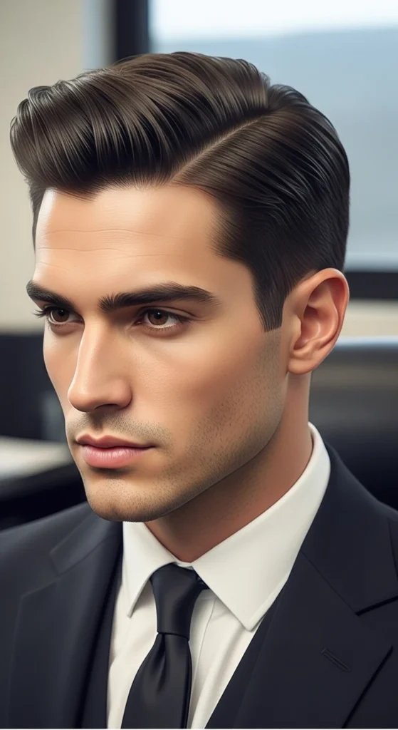 Side Part Comb Over