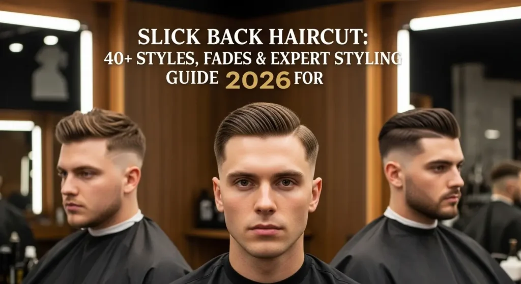 Slick Back Haircut