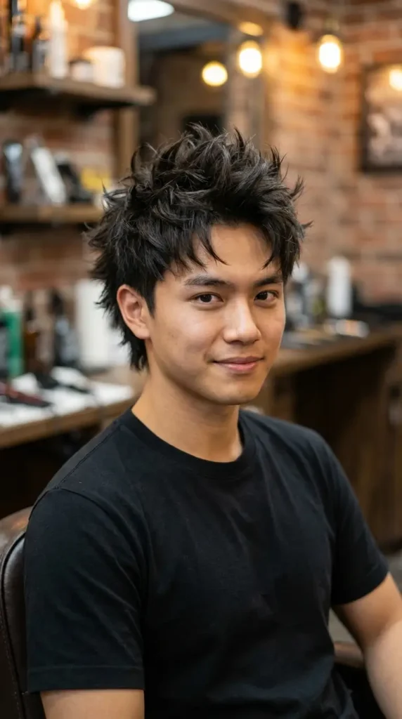 Spiky Wolf Cut