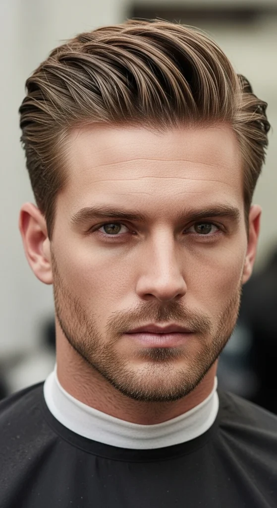 Textured Slick Back