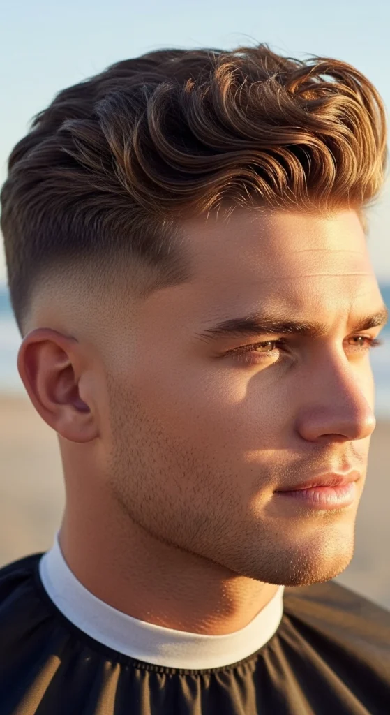 Wavy Faux Hawk