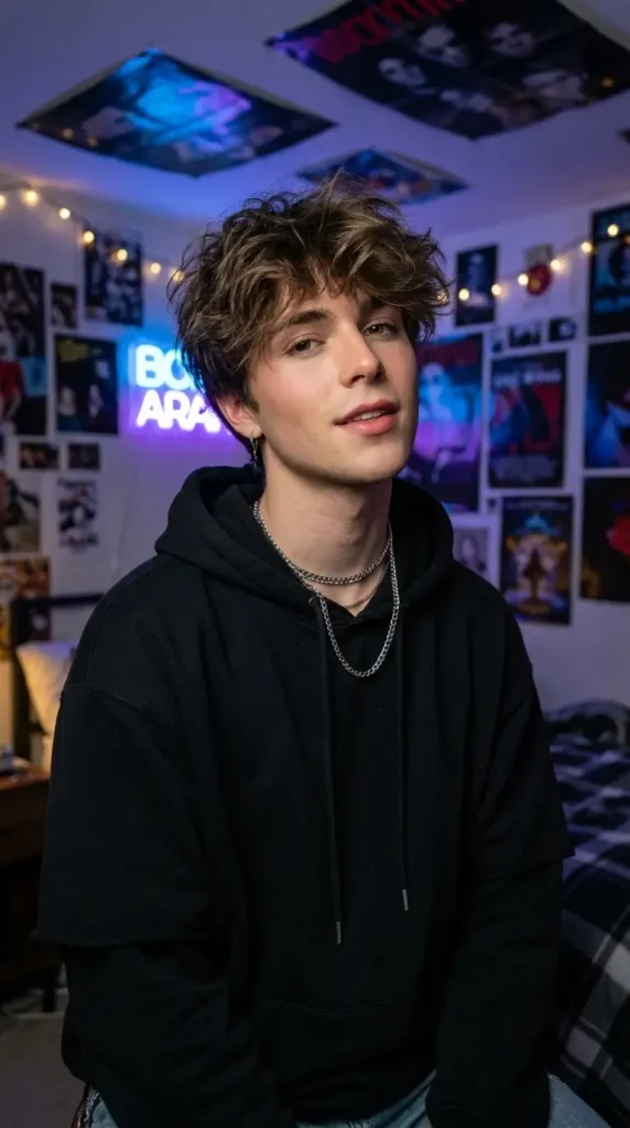 Messy Fringe E-Boy Style