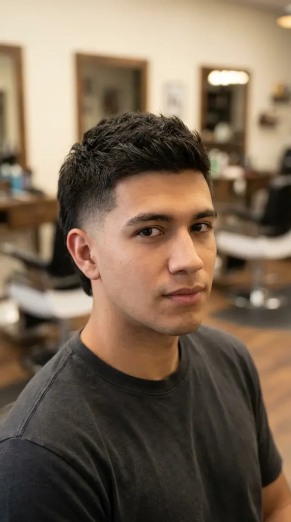 High Taper Mullet