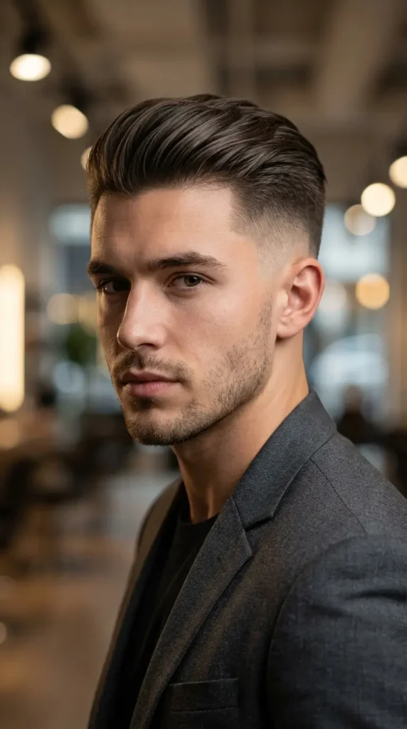 Skin Fade Comb Over