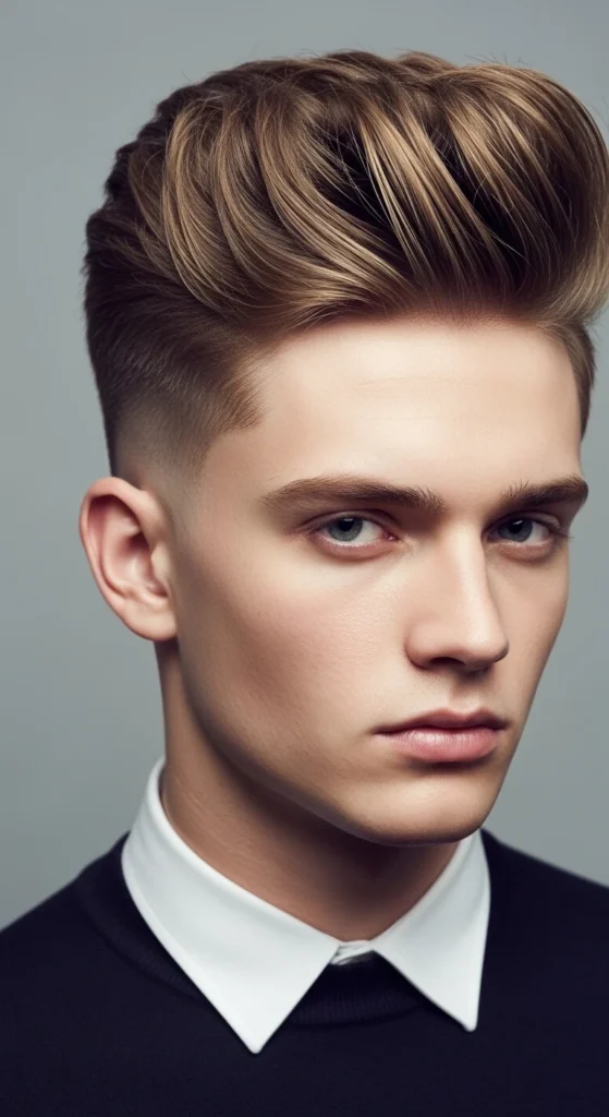 Drop Fade Quiff