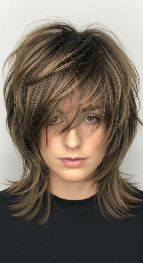 Fluffy Shag Haircut