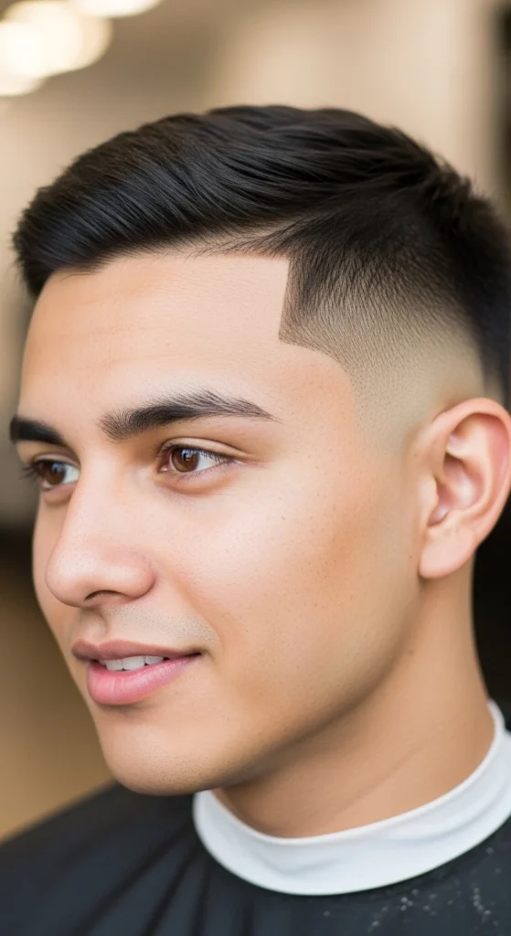 Low Taper Drop Fade