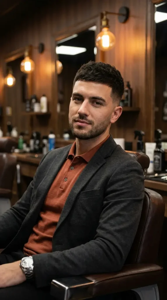 Low Taper Fade with Shape Up