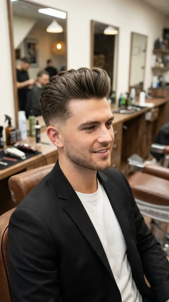 Blowout Taper Pompadour