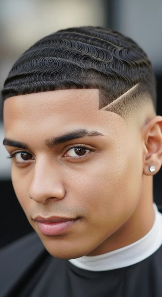 Mid Drop Fade Waves