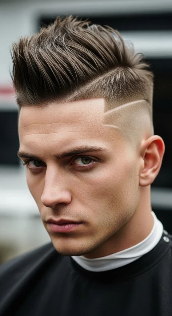 Mid Fade Mohawk