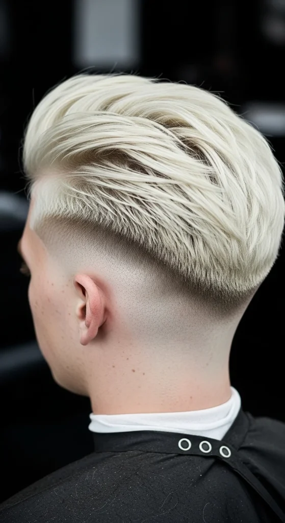 Blonde Undercut