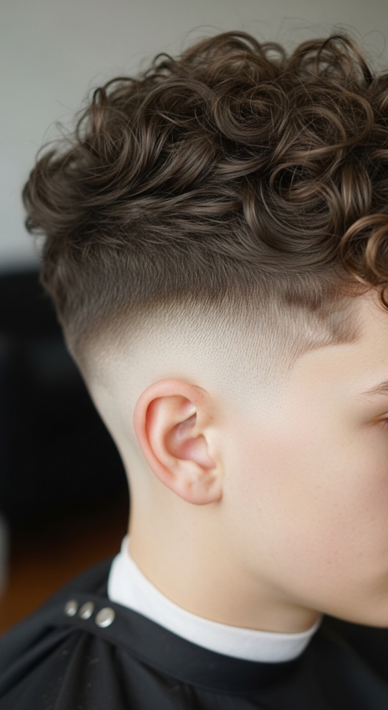 Curly Undercut