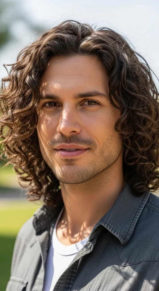 Long Curly Hair Natural Texture