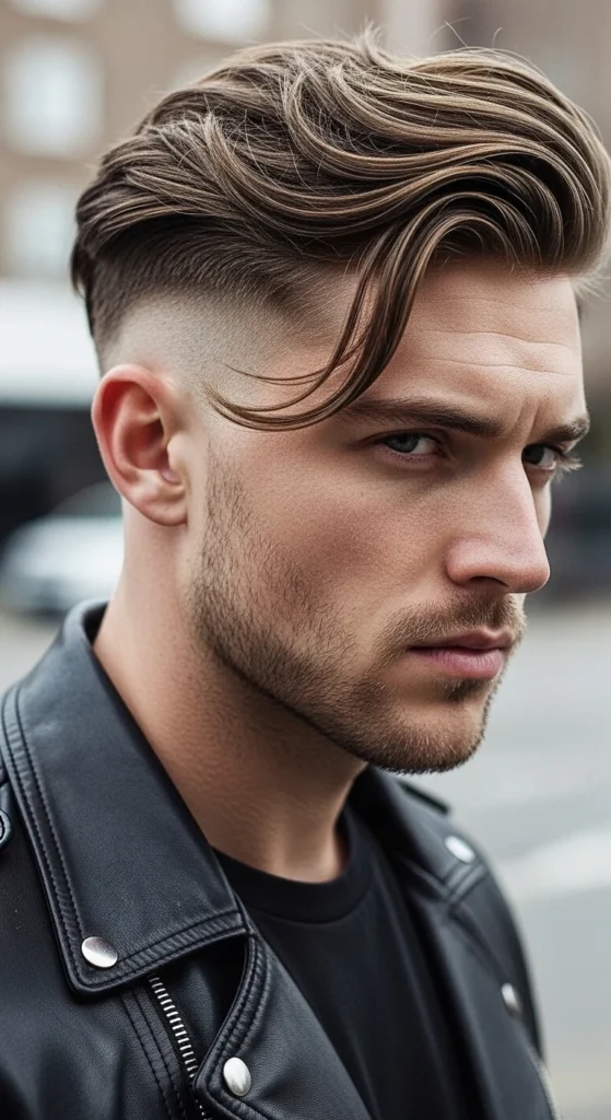 Long Wavy Undercut