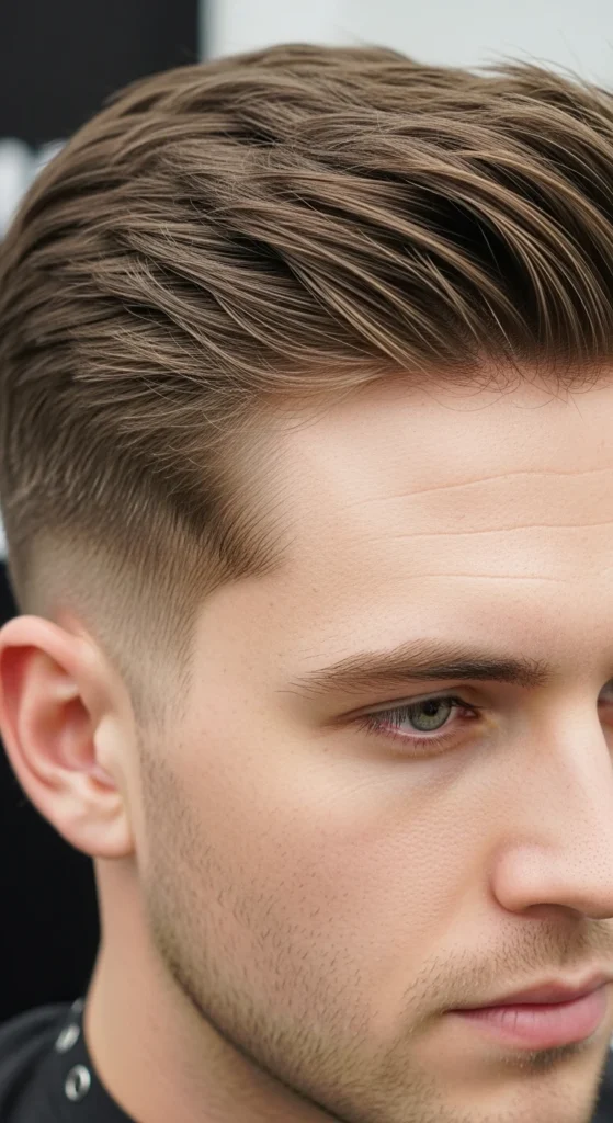 Messy Comb Over