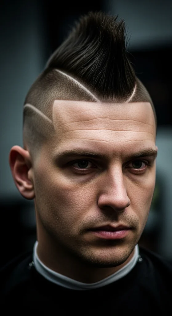 Mohawk Fade (Burst Fade Mohawk)