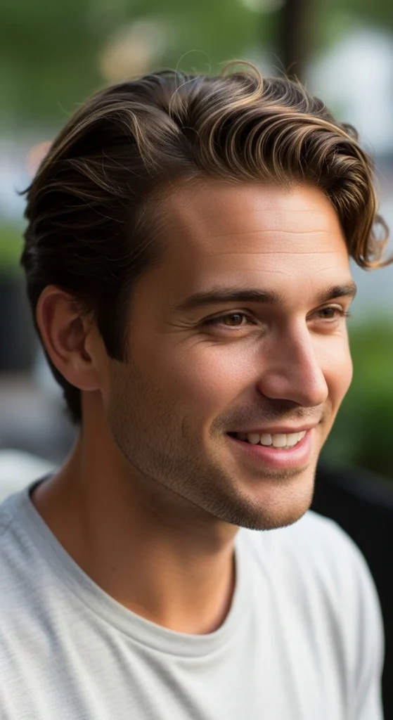 Relaxed Side Part