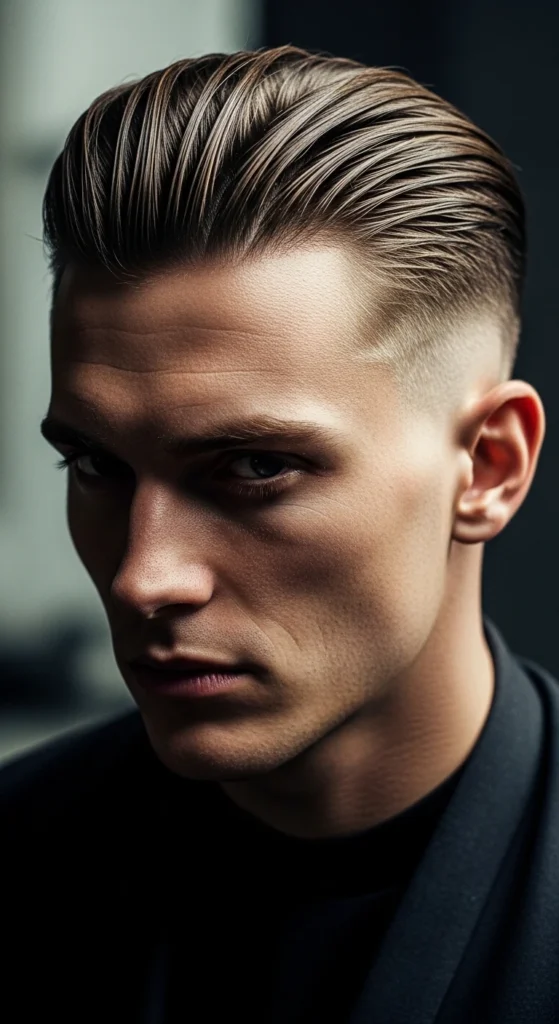 Slicked Back Undercut
