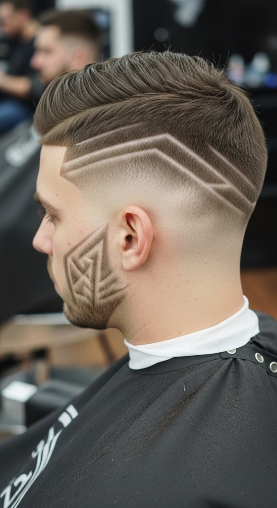 Undercut with Design