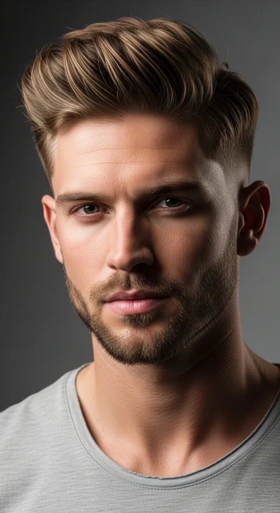 Wavy Quiff Fade