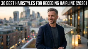 men receding hairline hairstyles