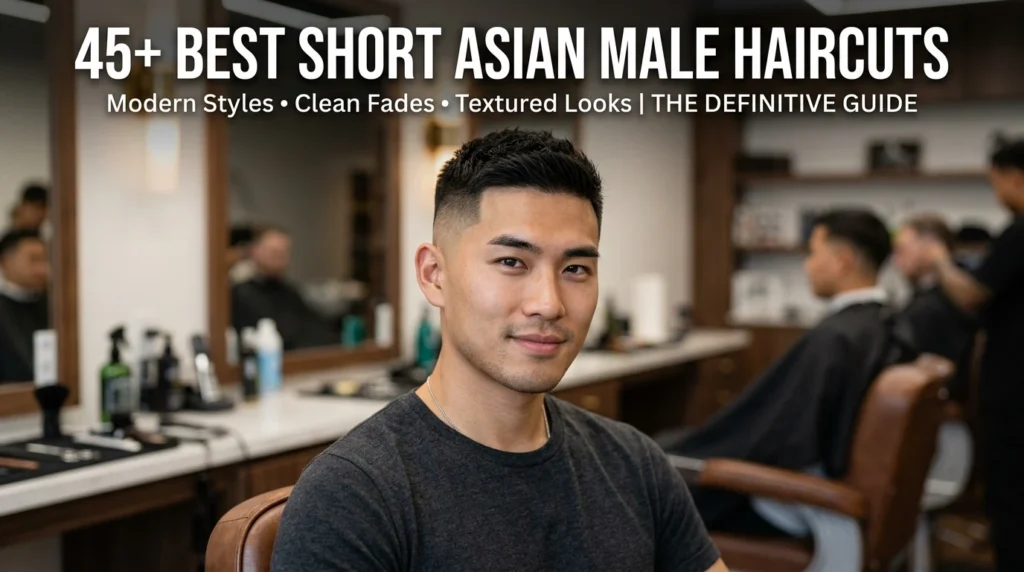 Short Haircuts for Asian Men