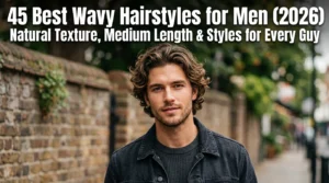 Wavy Hairstyles for Men
