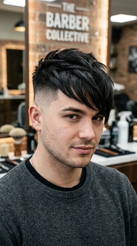 Asymmetrical Fringe with Undercut