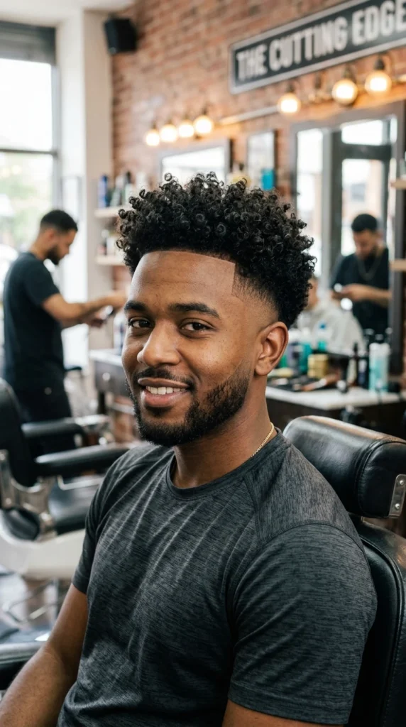 Curly Fade