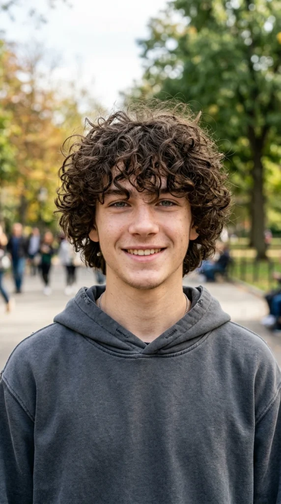 Curly Scruffy Shag