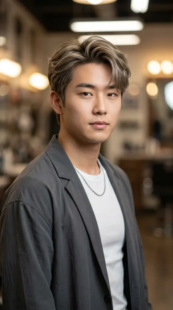 Comma Hair with Highlights