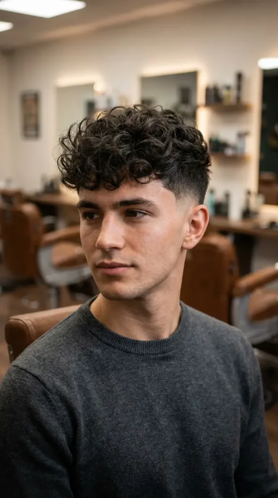 Curly Crop Blowout Taper