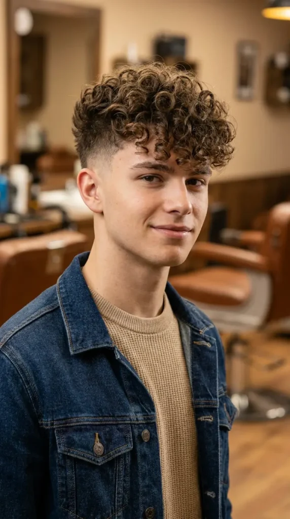 For Curly Hair Curly Undercut