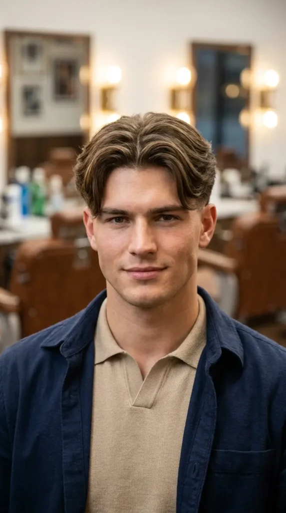 Center Part with Short Sides