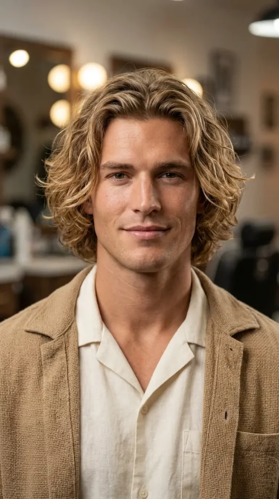 For Wavy Hair Surfer Cut