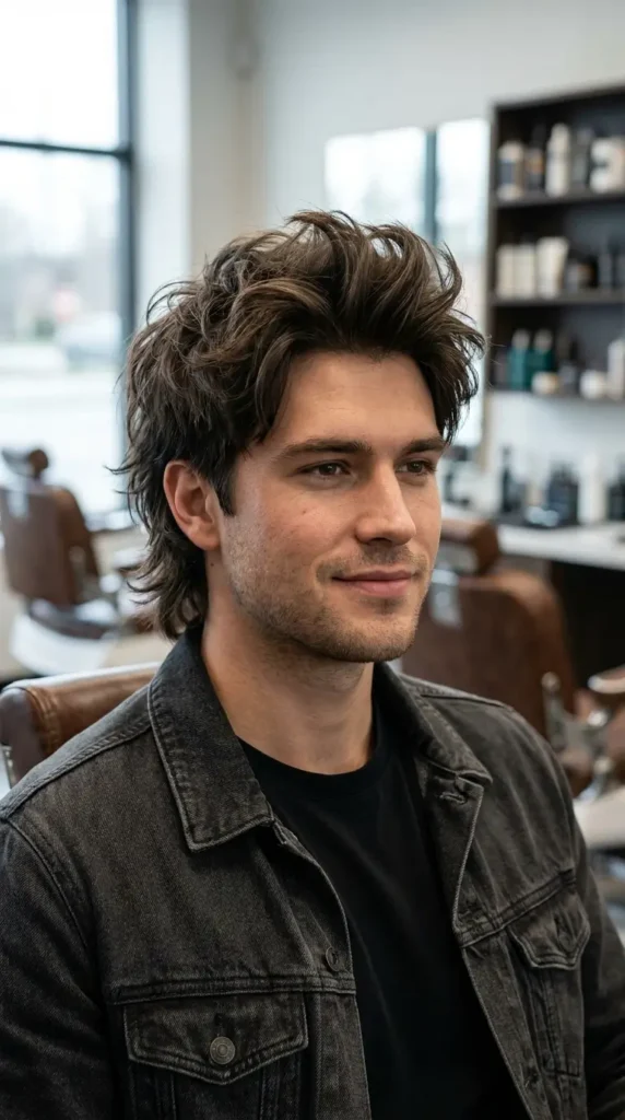 Blowout Taper with Wolf Cut
