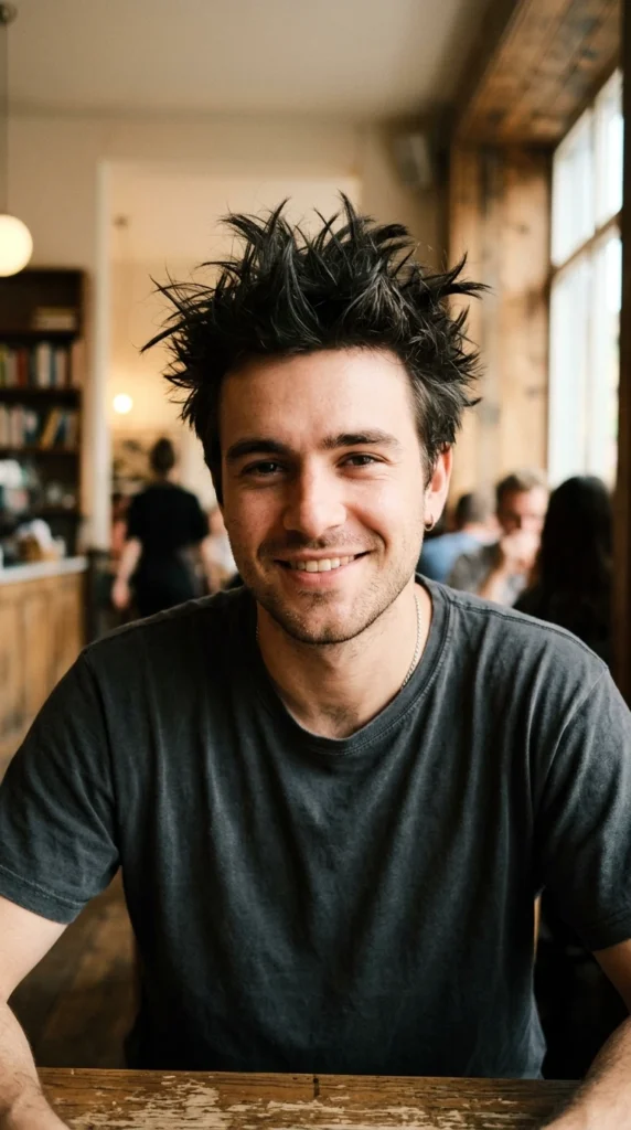 Messy Spiky Hair