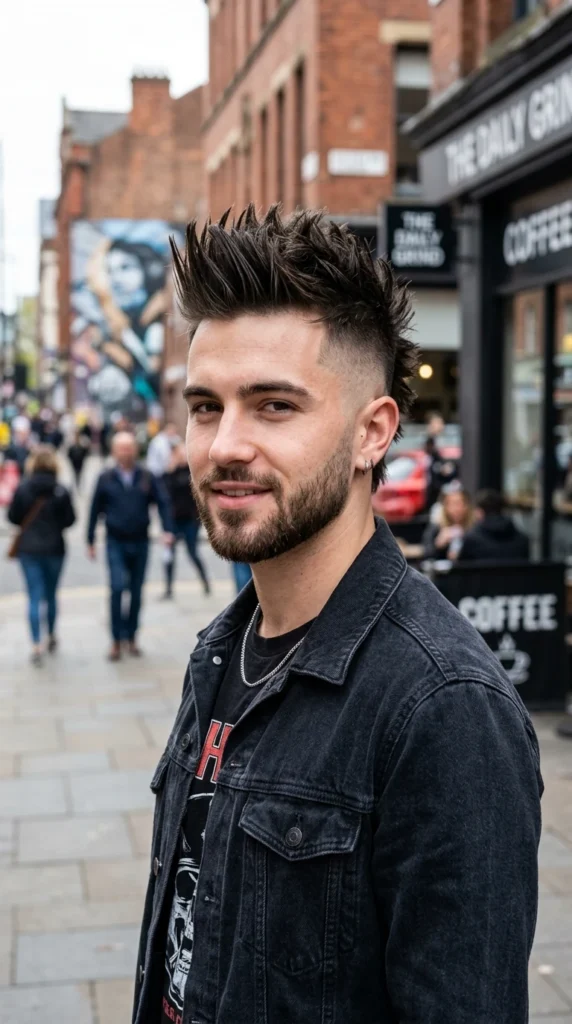 Modern Spiky Faux Hawk