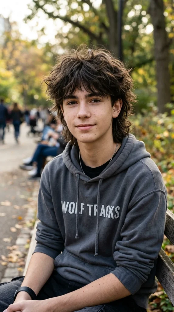 Scruffy Wolf Cut